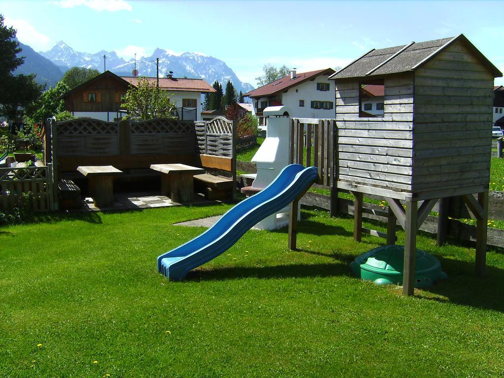 Appartementhaus Alpenrose Wallgau Exterior photo