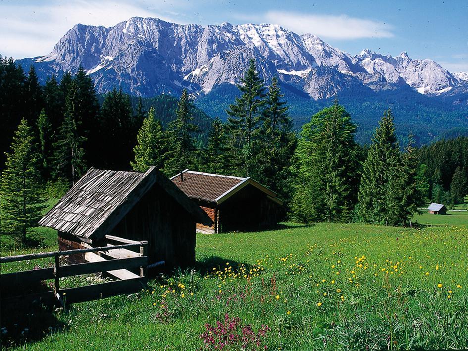 Appartementhaus Alpenrose Wallgau Exterior photo